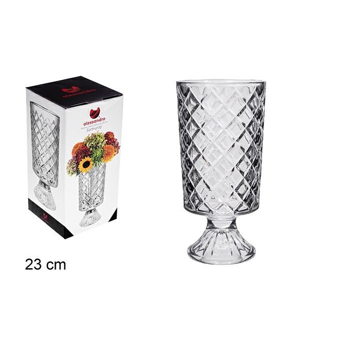 VASO DI VETRO SAMURAY 23 CM